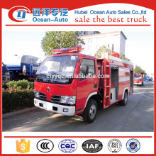 Dongfeng DFAC 2TON especificación mini camión de bomberos